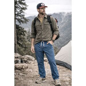 TOPO DESIGNS Blue Casual Hiking Pants Trousers  Mens Size Large